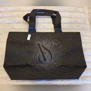 Victoria's Secret Bling Black Tote Bag